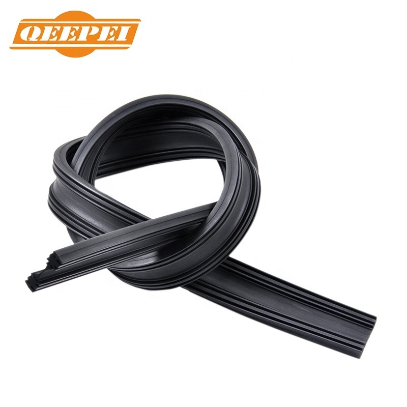 Universal AAA-Grade Auto Vehicle Insert Soft Rubber Strip Refill For Frameless Wiper Blades 6mm 14