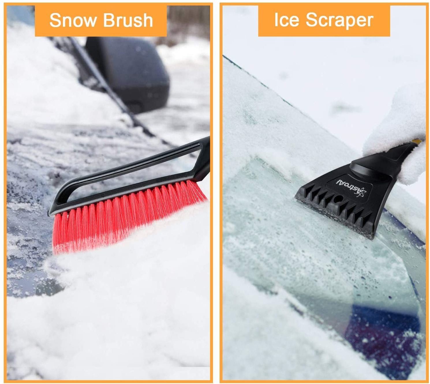 New Cheap Car Detachable Multi-Functional Shovel Deicing Sweep Snow Scrape Frost Auto Snow Brush with Ice Scraper