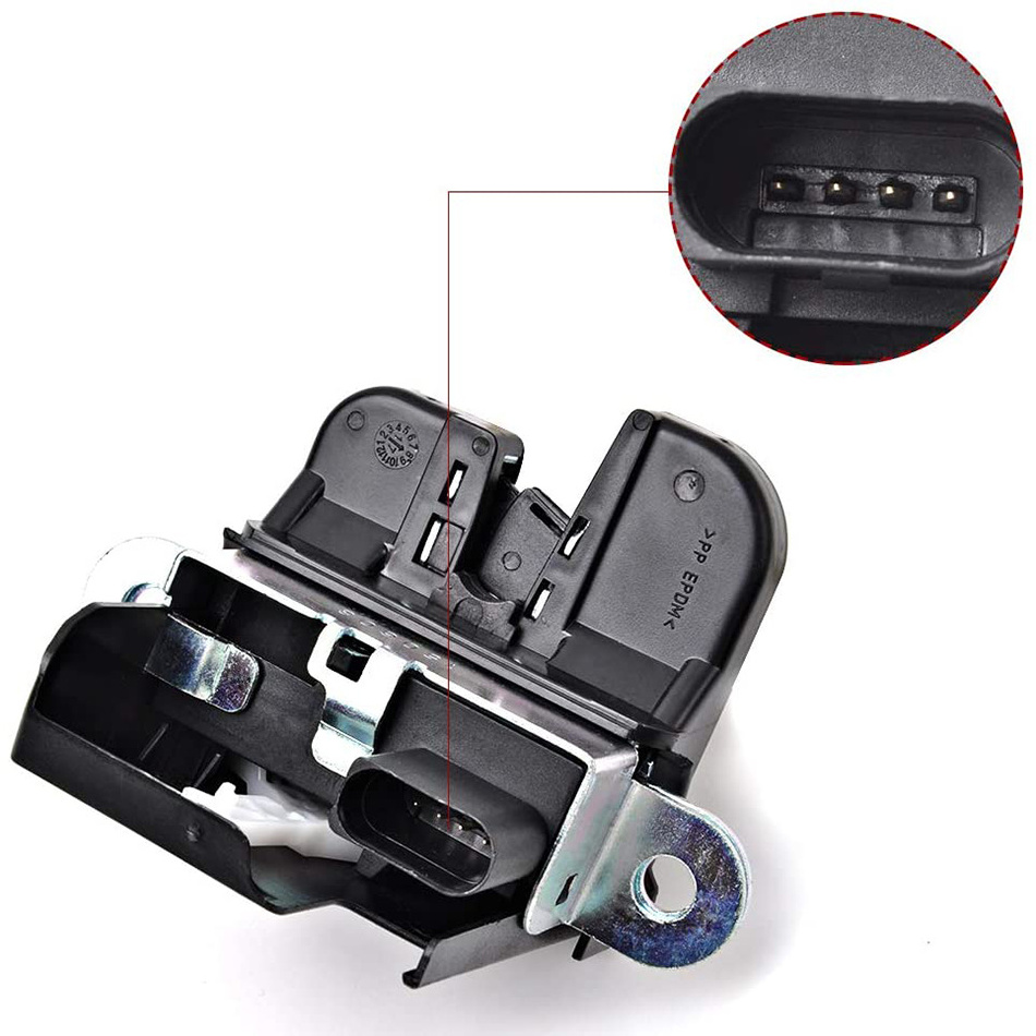 QLA008 Tailgate Lock Latch Actuator Car Boot Lock For Golf 5 2003-2009/Golf 6 2008-2013 5K0827505A