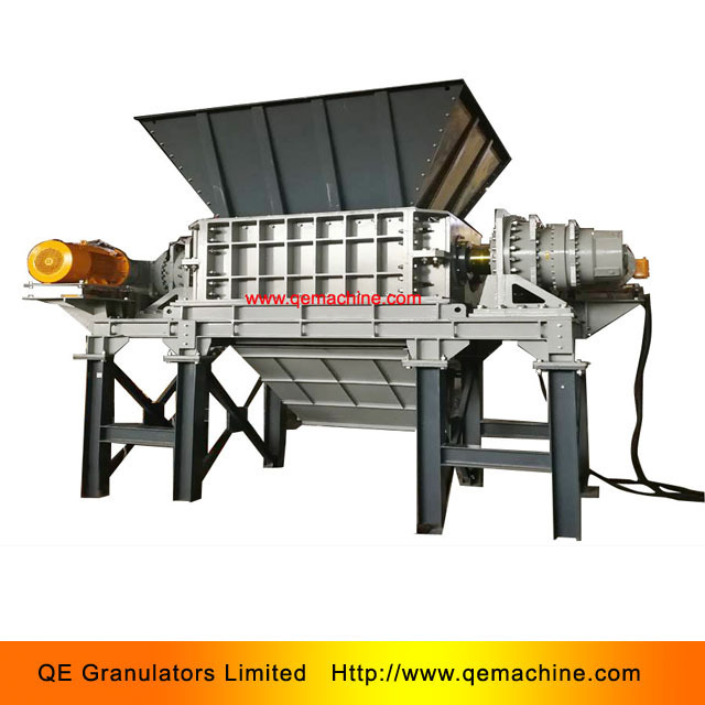 QE granulators  with high quality Crusher Machine Plastic recycling machine PP PE PVC scrap metal double shaft Shredder