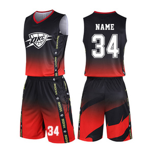 Custom Professional Fashion Full Dye Sublimated Team Sets Basketball Uniforms