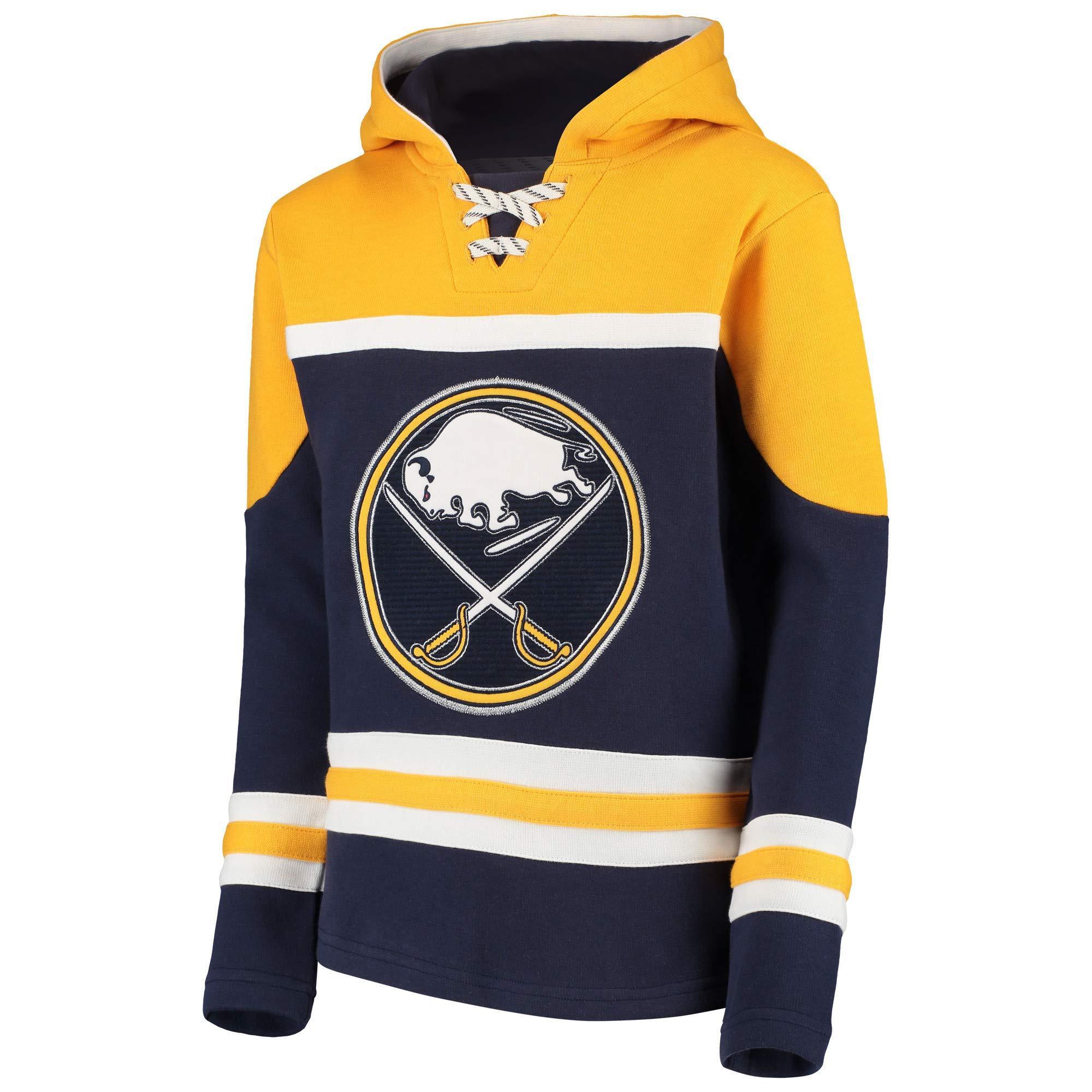 Wholesale Custom Sublimated Embroidered Logo Blank Hockey Jersey Hoodies With Laces