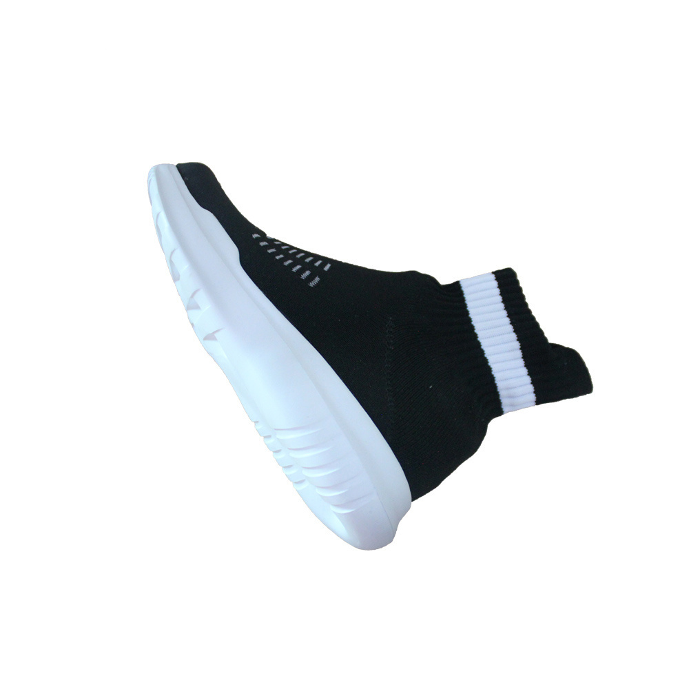 Blank new design fashion sports shoes,breathable high ankle brand logo custom women and mens sock sneakers shoes