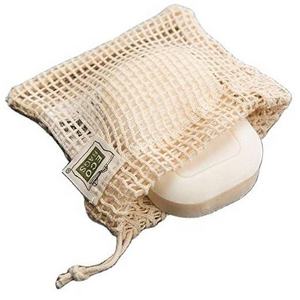 Dichos Eco Friendly Natural Cotton Sisal Soap Saver Bag Hemp Biodegradable Loofah Soap Mesh Net Bag