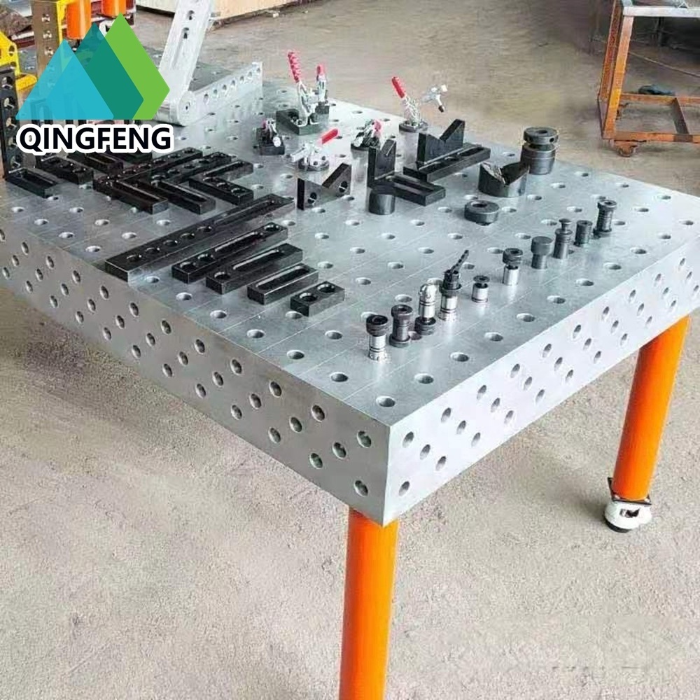 3D welding table D28 D16 size customized accessories jigs clamps stops squares box OEM machine robot measuring tool