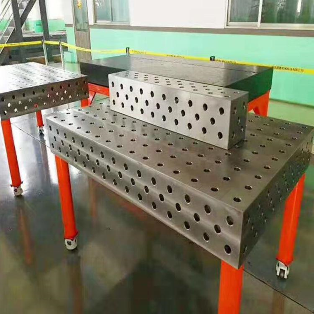 China welding table D28/D16 series 3D raw material iron and steel heavy duty fab jobs