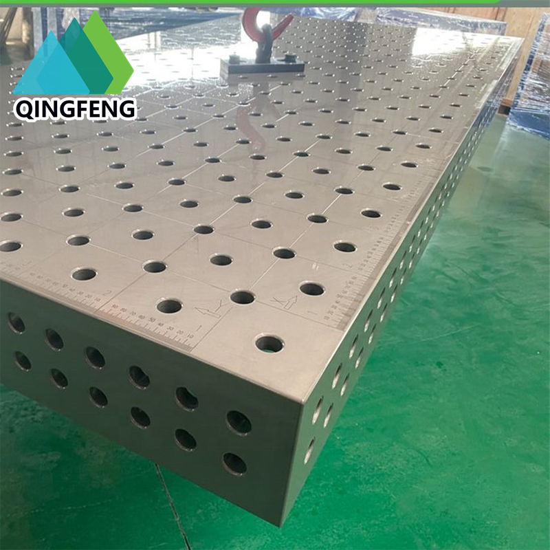 3D welding table D28 D16 size customized accessories jigs clamps stops squares box OEM machine robot measuring tool