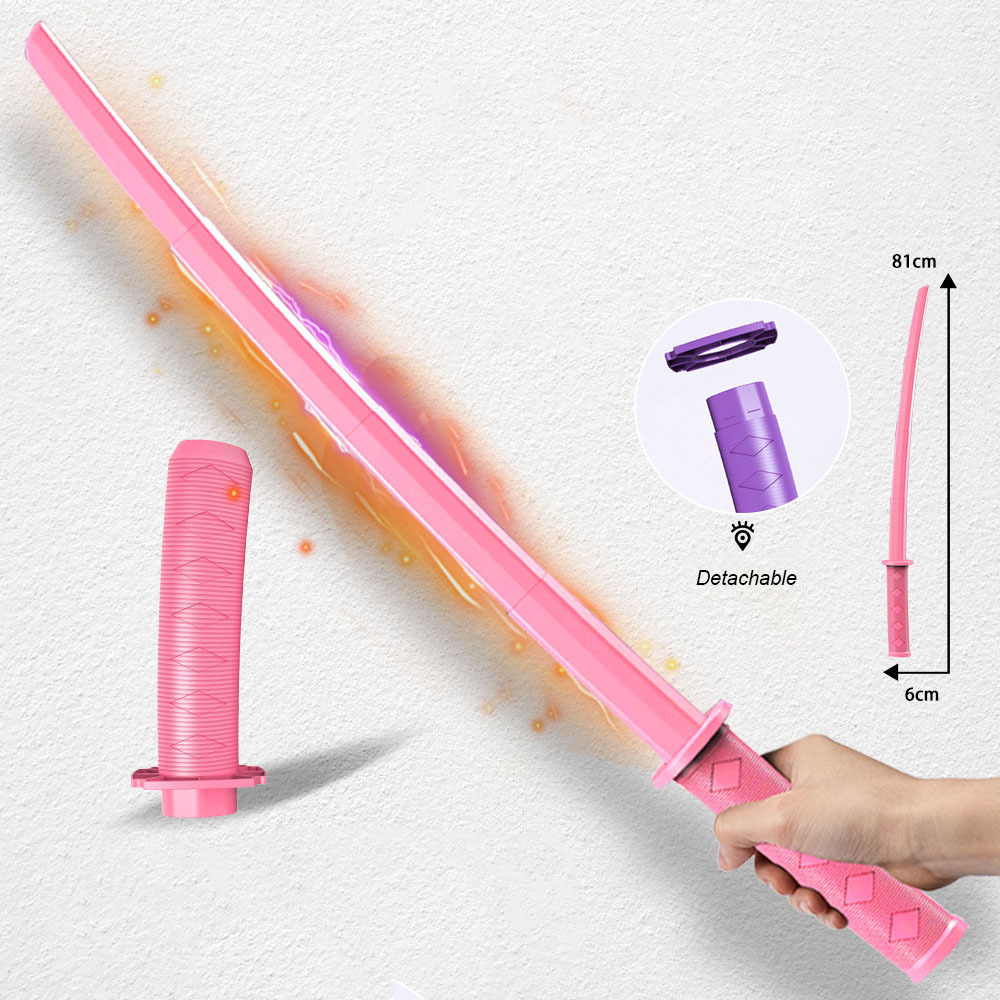 3D Printing Gravity Stretching sword toys katana sword toy Samurai Blade Weapon Toy for Kids Party