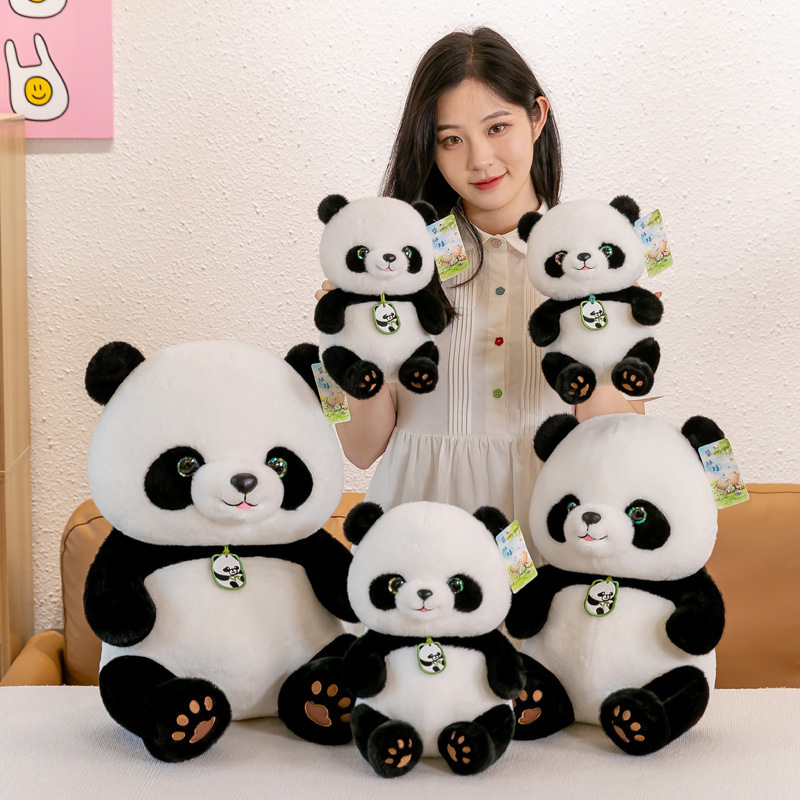 New Mother Child Panda Doll Baby Cute Big Size Panda Plush Toy Children's Doll Pillow for Kid Boys Girls