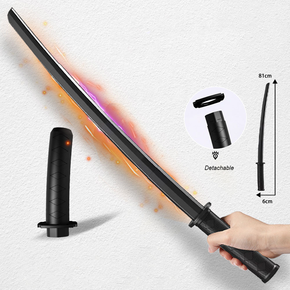 3D Printing Gravity Stretching sword toys katana sword toy Samurai Blade Weapon Toy for Kids Party