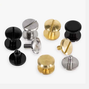 Customized M3 M4 Male and Female Chicago Screws Black Brass Stainless Steel Titanium Various Material