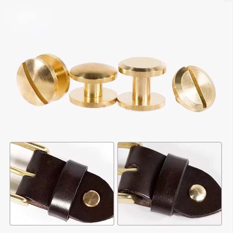 Customized M3 M4 Male and Female Chicago Screws Black Brass Stainless Steel Titanium Various Material