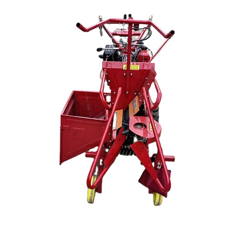 Dry and wet corn harvester 15HP Agricultural Machinery Mini Sweet Maize Corn Harvester Machine