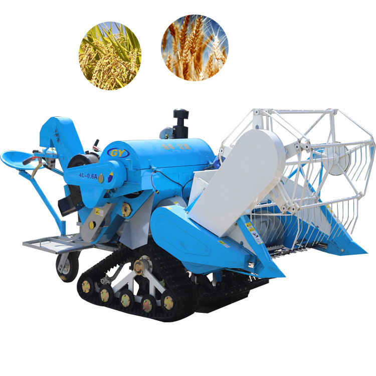 Chinese Made Agricultural Machine wheat harvester Multi-purpose Cutting Rice Harvester Combine Machine