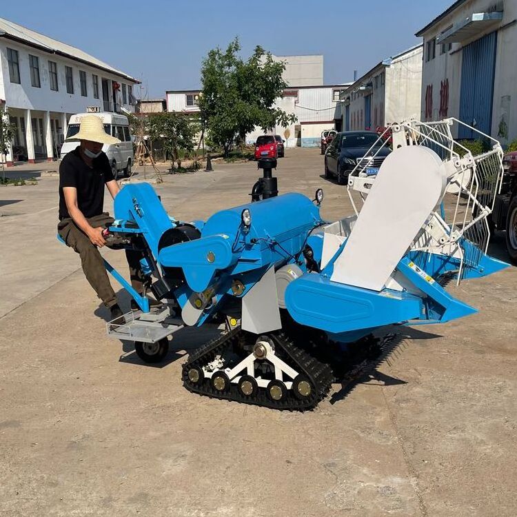 12.5hp China Factory Rice Harvesting Machine Price Combine Harvester Mini Small Harvester