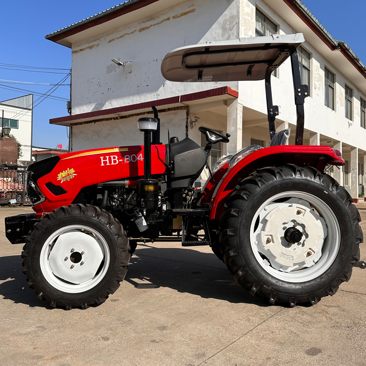 Cheap tractor for sale 80hp compact machinery agricultural tractor tractor