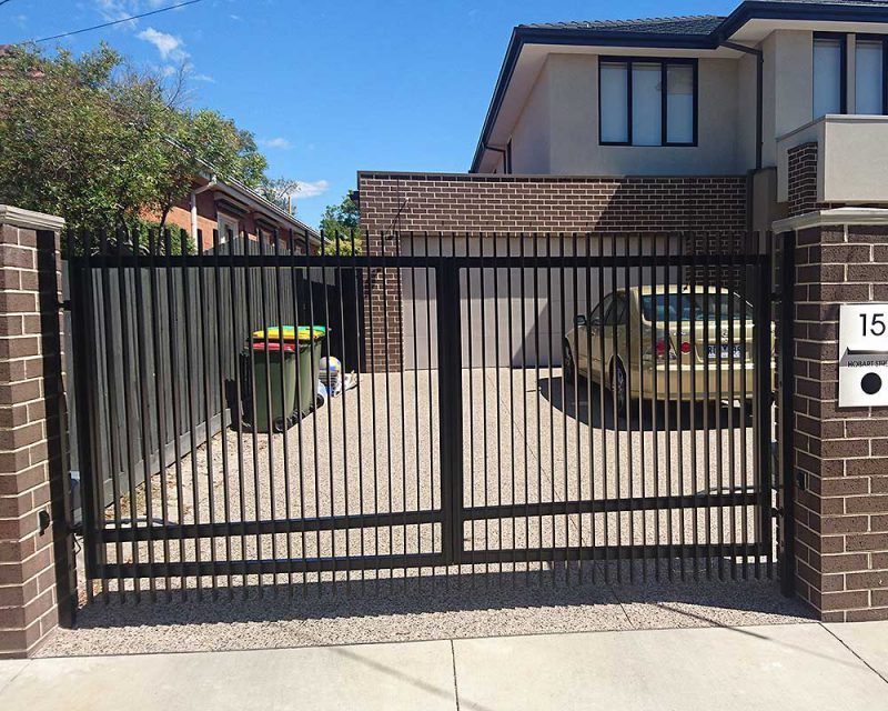 OEM ODM Factory Gates And Steel Fence Design  Steel Fence Gate Steel Gate Fence Philippines