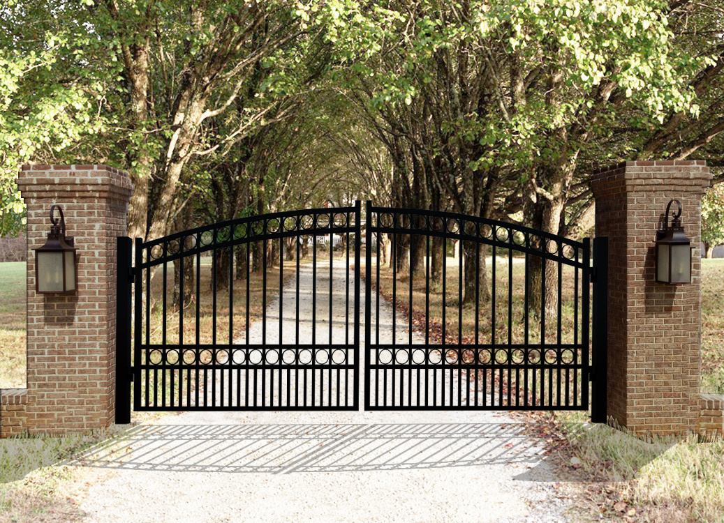 OEM ODM Factory Gates And Steel Fence Design  Steel Fence Gate Steel Gate Fence Philippines