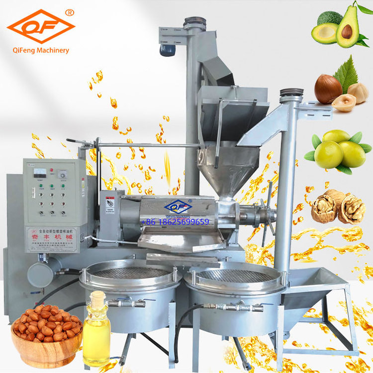 Agricultural machinery equipment automatic screw oil pressers cold press machine for sale