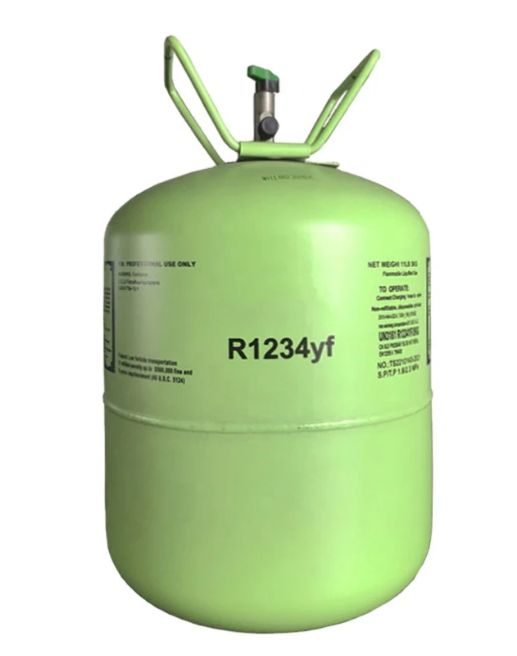 Hot Sale 10kg High Industrial R1234YF Refrigerant Gas 99.9% Pure Air Conditioning Cooling Hydrocarbon Derivatives R1234YF Gas