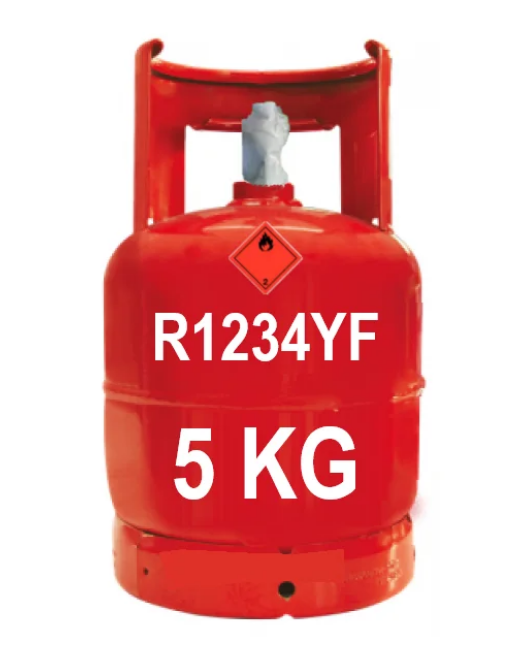 Hot Sale 10kg High Industrial R1234YF Refrigerant Gas 99.9% Pure Air Conditioning Cooling Hydrocarbon Derivatives R1234YF Gas