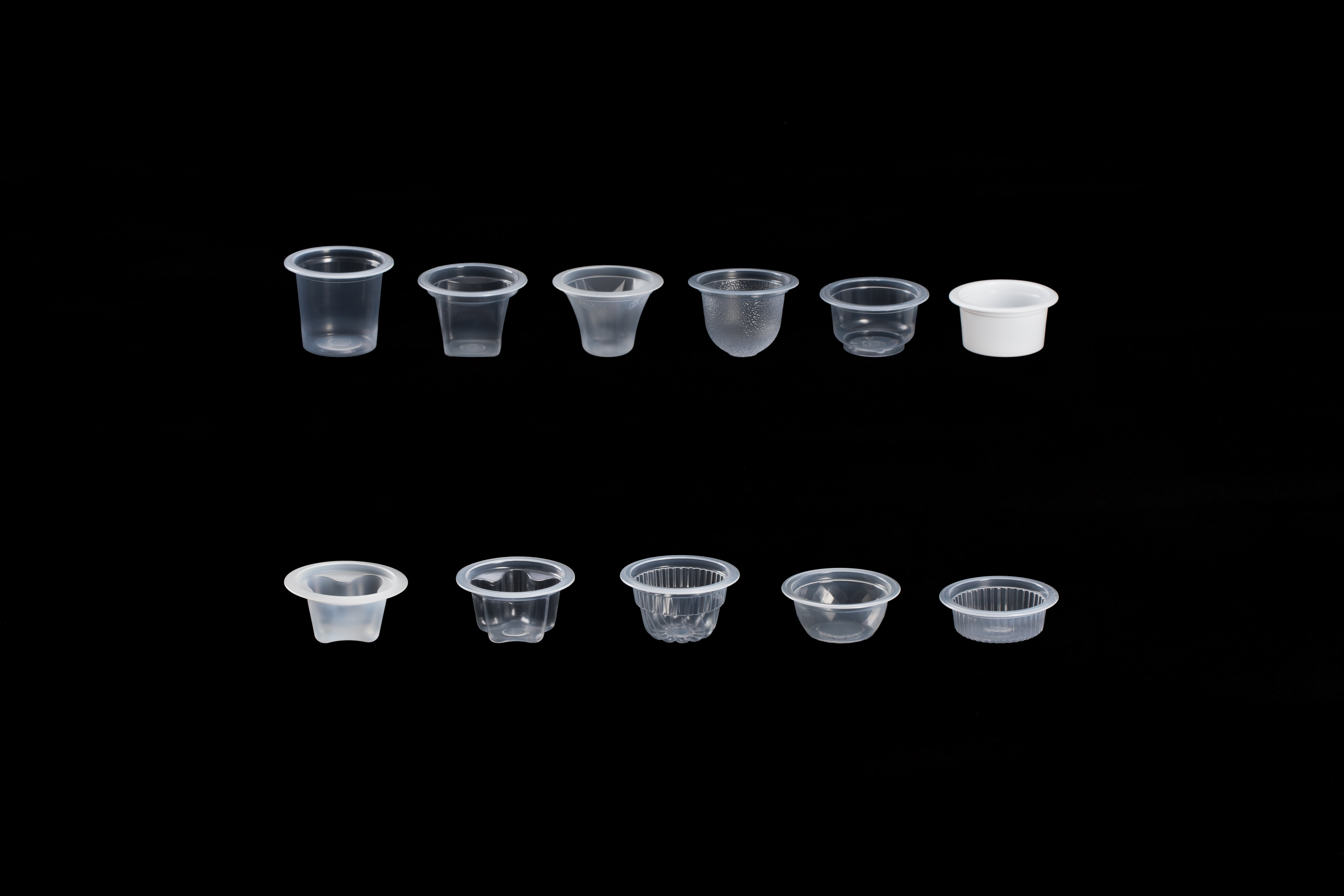 Custom PP Mini Plastic Liquids Cup Sauces Cup Jelly Cup Small Container