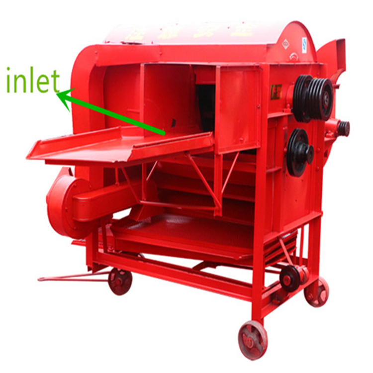 Multifunctional corn and rapeseed  Mini millet thresher household soybean thresher machine