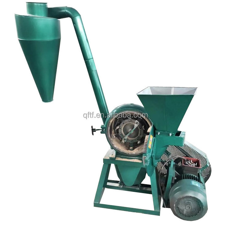 Wholesale New Electric Feed Mill Wet Dry Cereals Grinder/Good Quality Corn Grain Rice Coffee Wheat Flour Grinder For Hot Selling