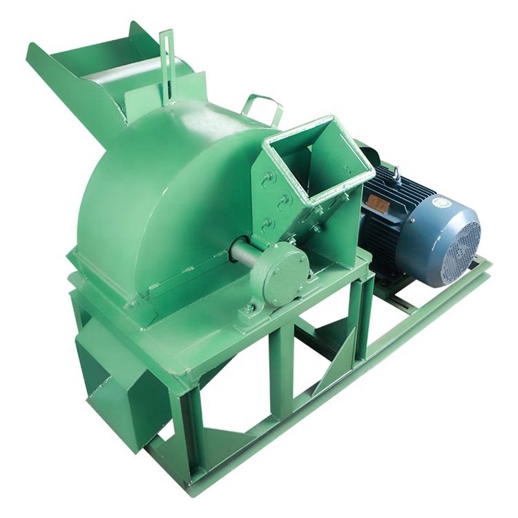 electric wood chip crusher shredder milling crushing machine for wood sawdust powder maker grinding production machine