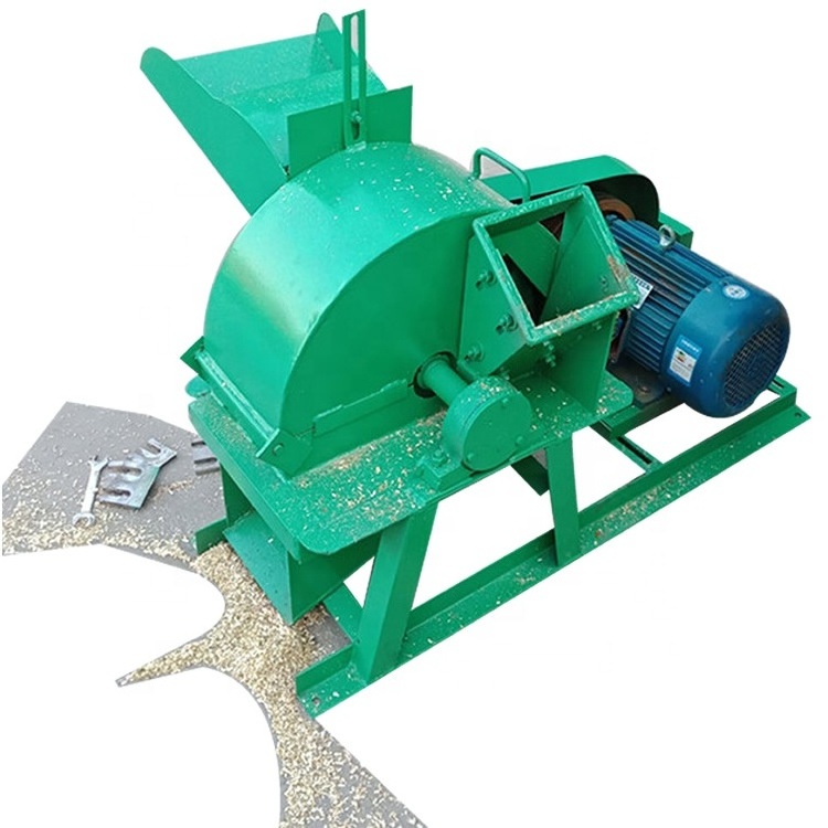 electric wood chip crusher shredder milling crushing machine for wood sawdust powder maker grinding production machine