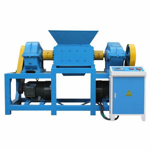 Fully automatic customizable plastic shredder waste garbage dual-axis single-axis mini shredder