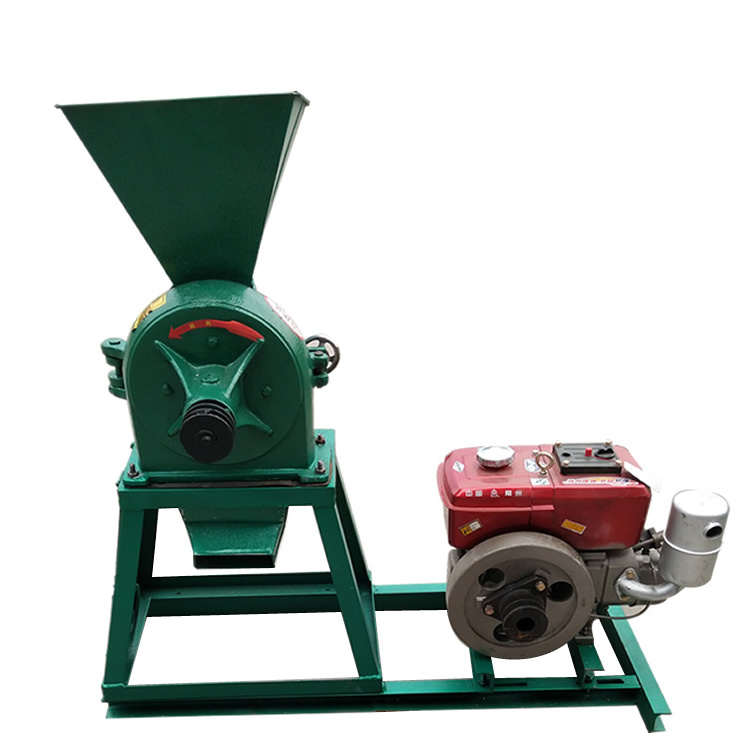 Self- Priming Corn Wheat Flour Mill Milling Grain Crusher Machine Wheat/maize/rice Grain Grinding Mill