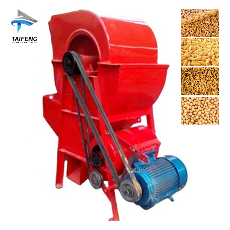 Mini wheat rice thresher  foot powered wheat thresher machine paddy corn  home thresher machine