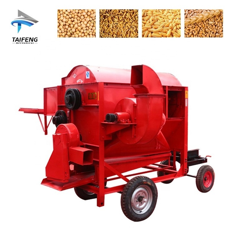 Tractor Tools Corn Thresher Maize Shellers Corn Peeler Machine with Diesel Engine soya bean threshing machine