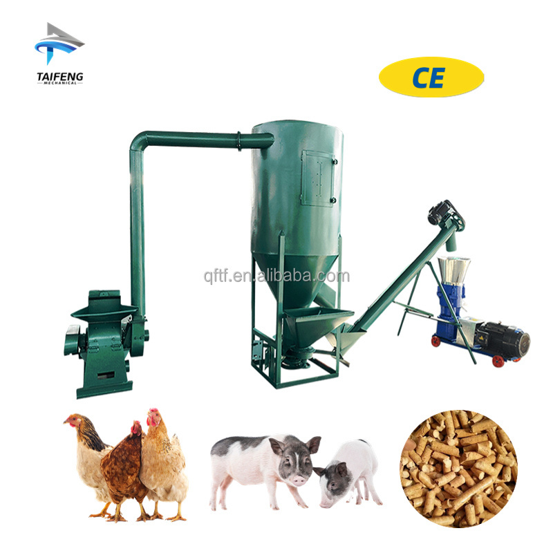 Factory direct sales Livestock Food Chicken Feeds Pelletizer Making Pig Pallet Making Machine