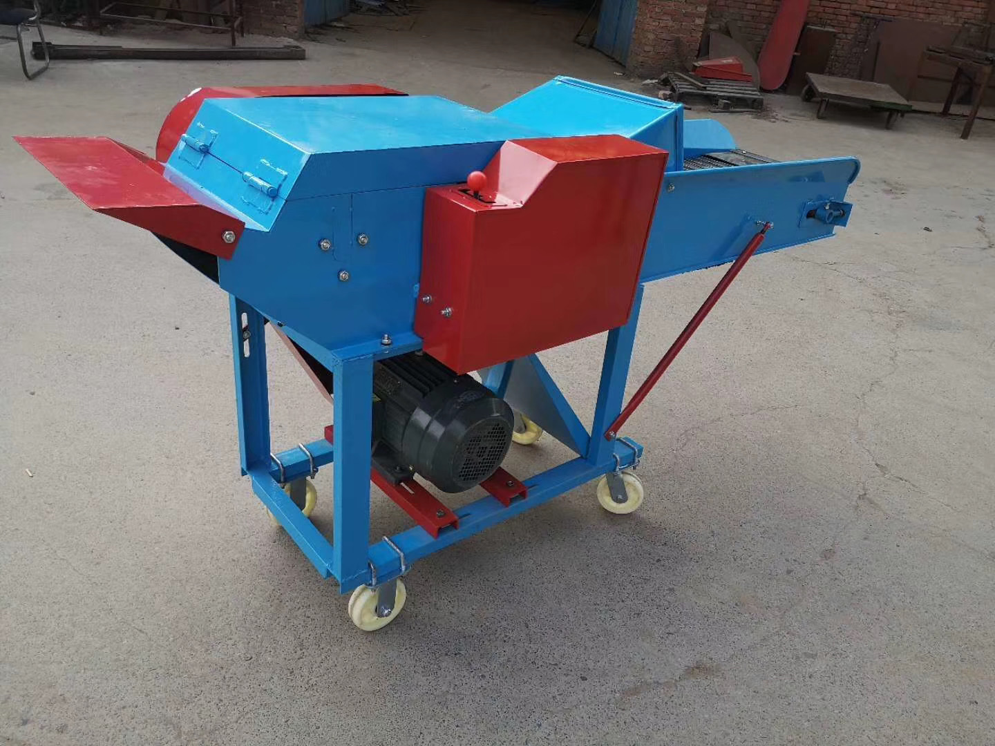 Hot Sale Feeding Grass Forage Chopper Machine Chaff Cutter and Grinder Combined Machine New Product 2019 Provided Poultry Farm