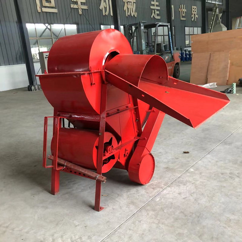 Hot sale grain thresher Thickened small rice thresher household wheat thresher