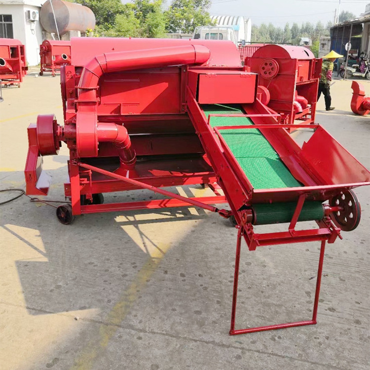 Mini wheat rice thresher  foot powered wheat thresher machine paddy corn  home thresher machine