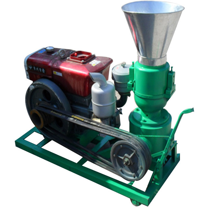 Factory direct sales Mini wood sawdust pellet making machine Corn grain beans straw grass hay mill pelletizer roller machines