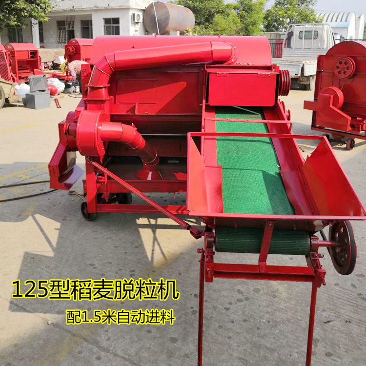 Grain Paddy Rice  Threshing Wheat Sorghum Sheller Machinery  mini corn thresher machine for Home Use