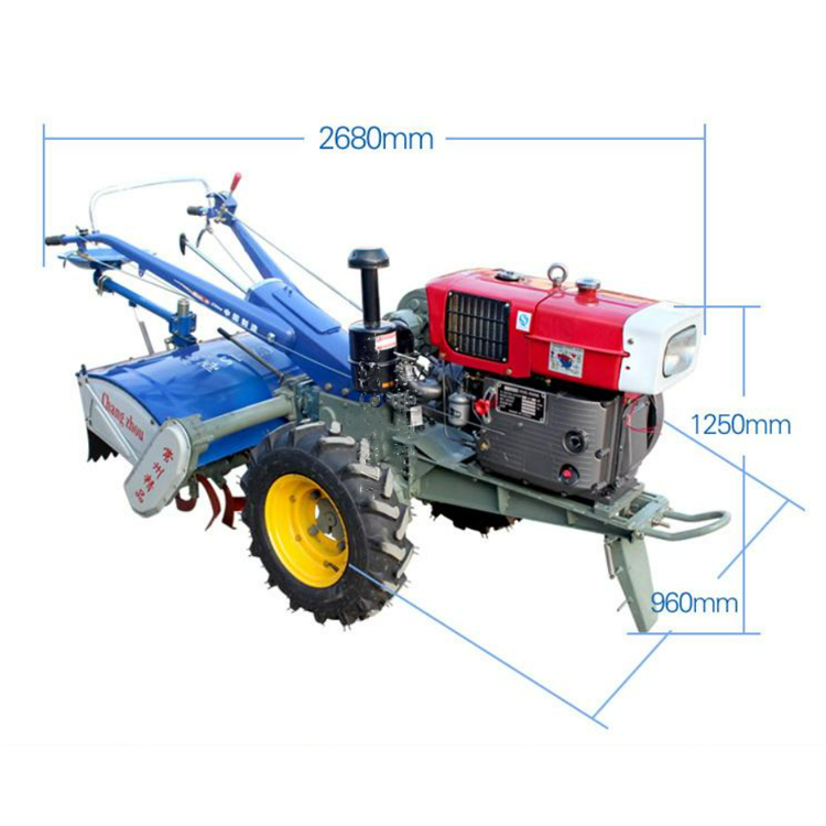 Easy To Use And High Efficient Agricultural Machinery/walking Tractor With Various Of Complement/agricultural Equipment Hot Sale