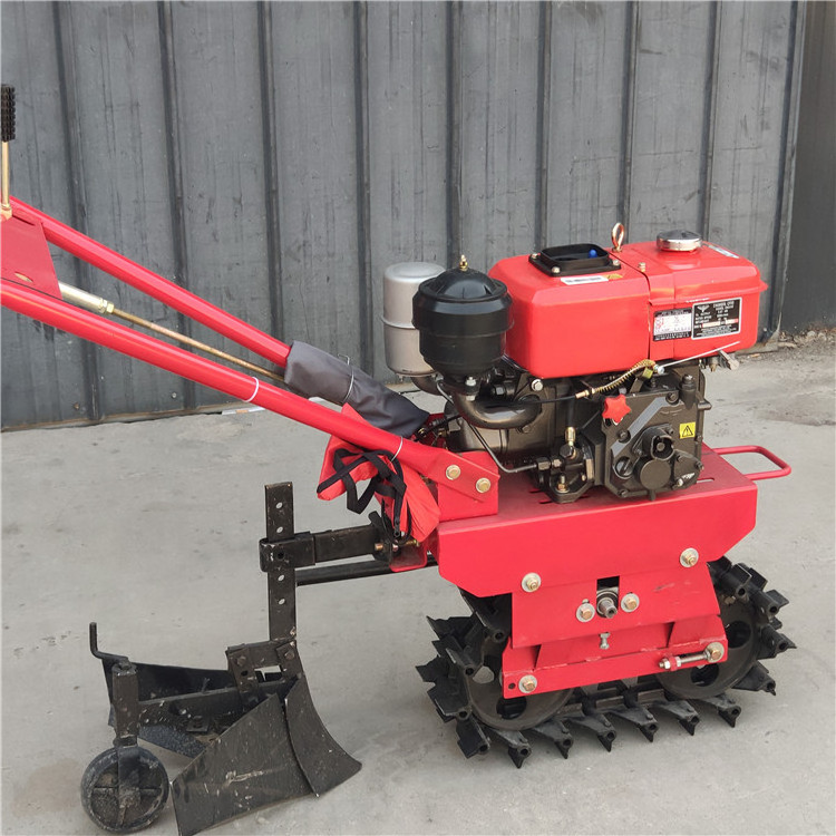 Gasoline Mini Plough machine Mini Cultivator tractor tiller attachment with CE EPA hot sale