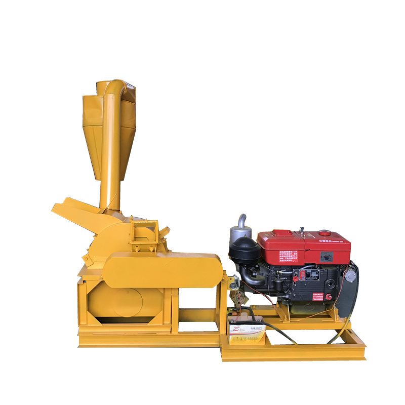 Double feed port Big  Capacity High Efficiency Auto  Wood Chipper Chopper Shredder Crusher