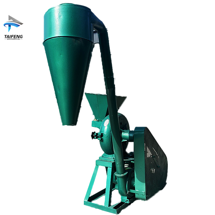 Stainless steel / cast iron feed grinder is used to grind food crops wheat corn soybean rice  sorghum food processing machinery