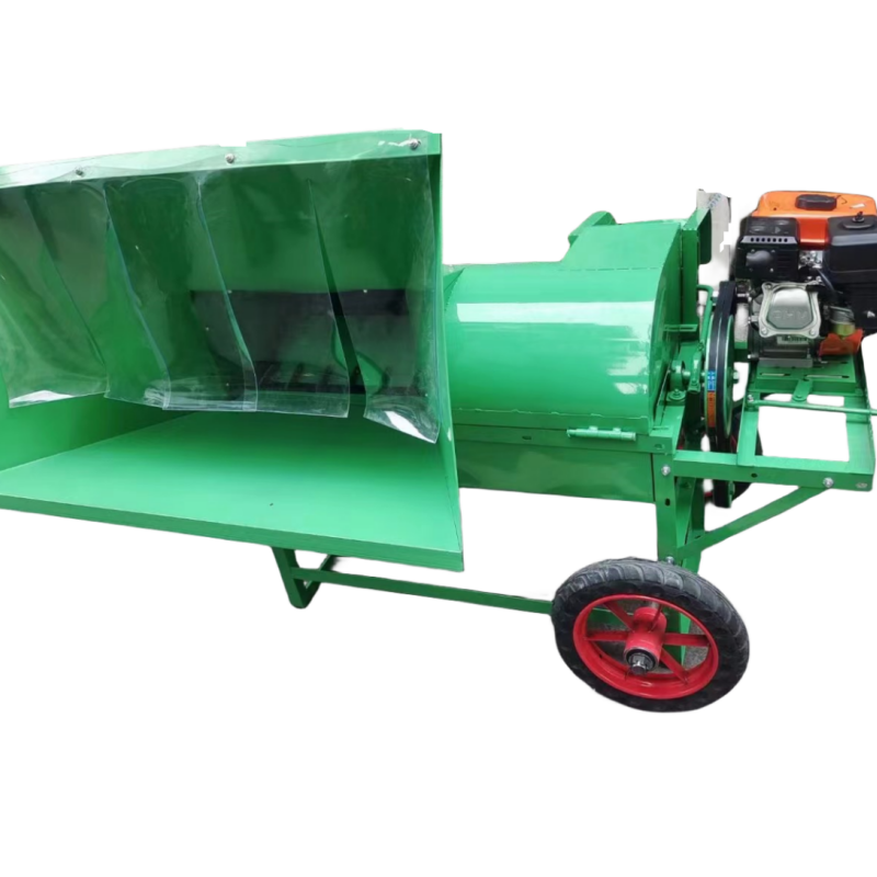 Hot sale grain thresher Thickened small rice thresher household wheat thresher