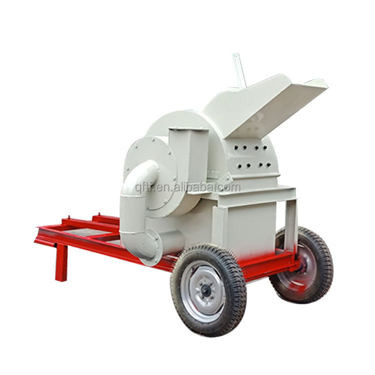 TLow Price High Yield Wood Chip Grinder Integrated Wood Chipper Mobile Diesel Hammer Mill For Sale