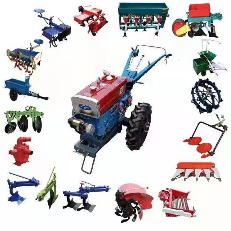 Easy To Use And High Efficient Agricultural Machinery/walking Tractor With Various Of Complement/agricultural Equipment Hot Sale