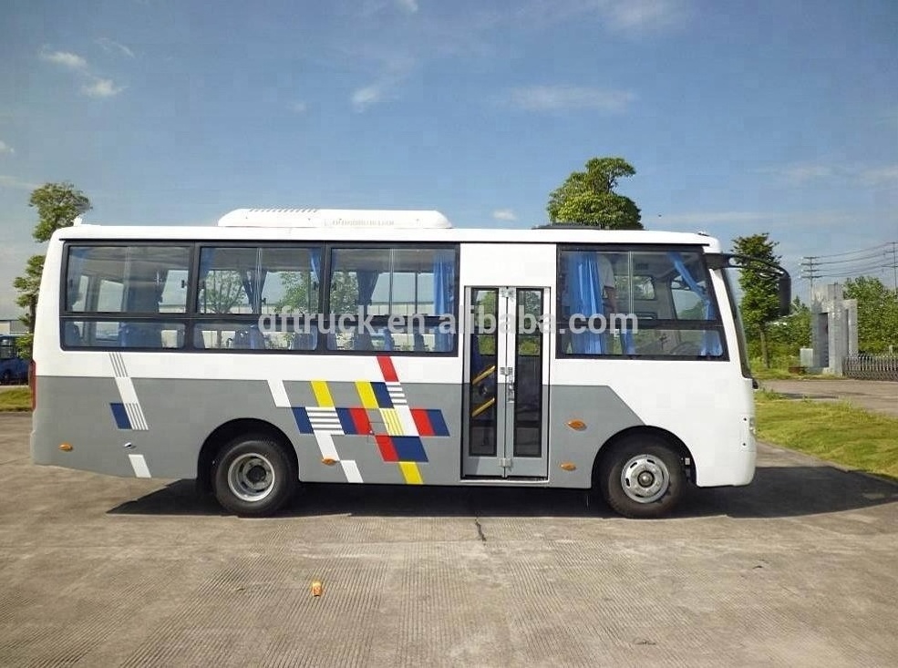 EQ6660HD3G 18 Seats Coach Bus diesel Engine Dongfeng Bus For Sale