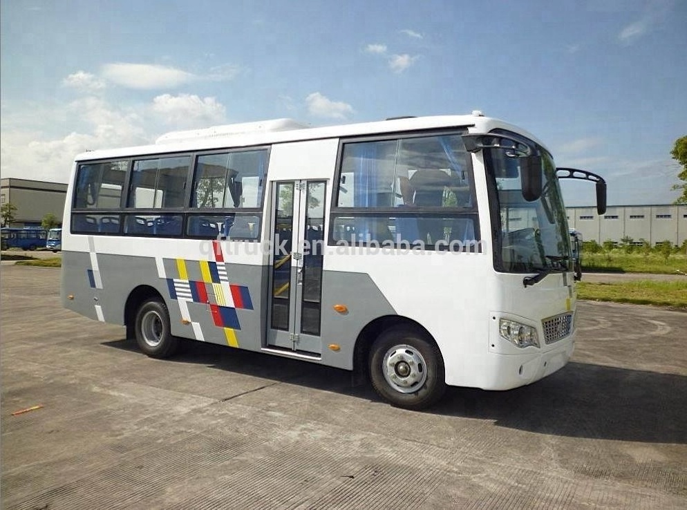 EQ6660HD3G 18 Seats Coach Bus diesel Engine Dongfeng Bus For Sale