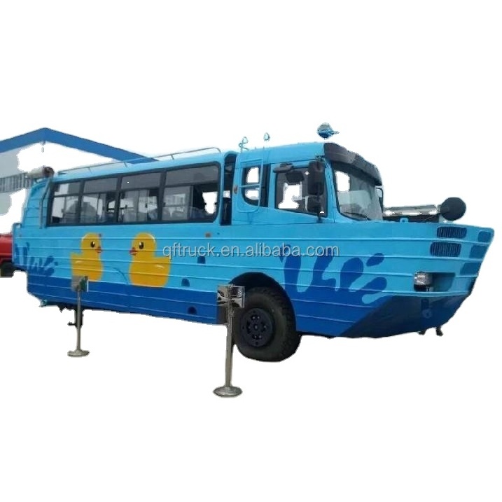 Dongfeng Amphibious 6x6 sightseeing boat truck for sale